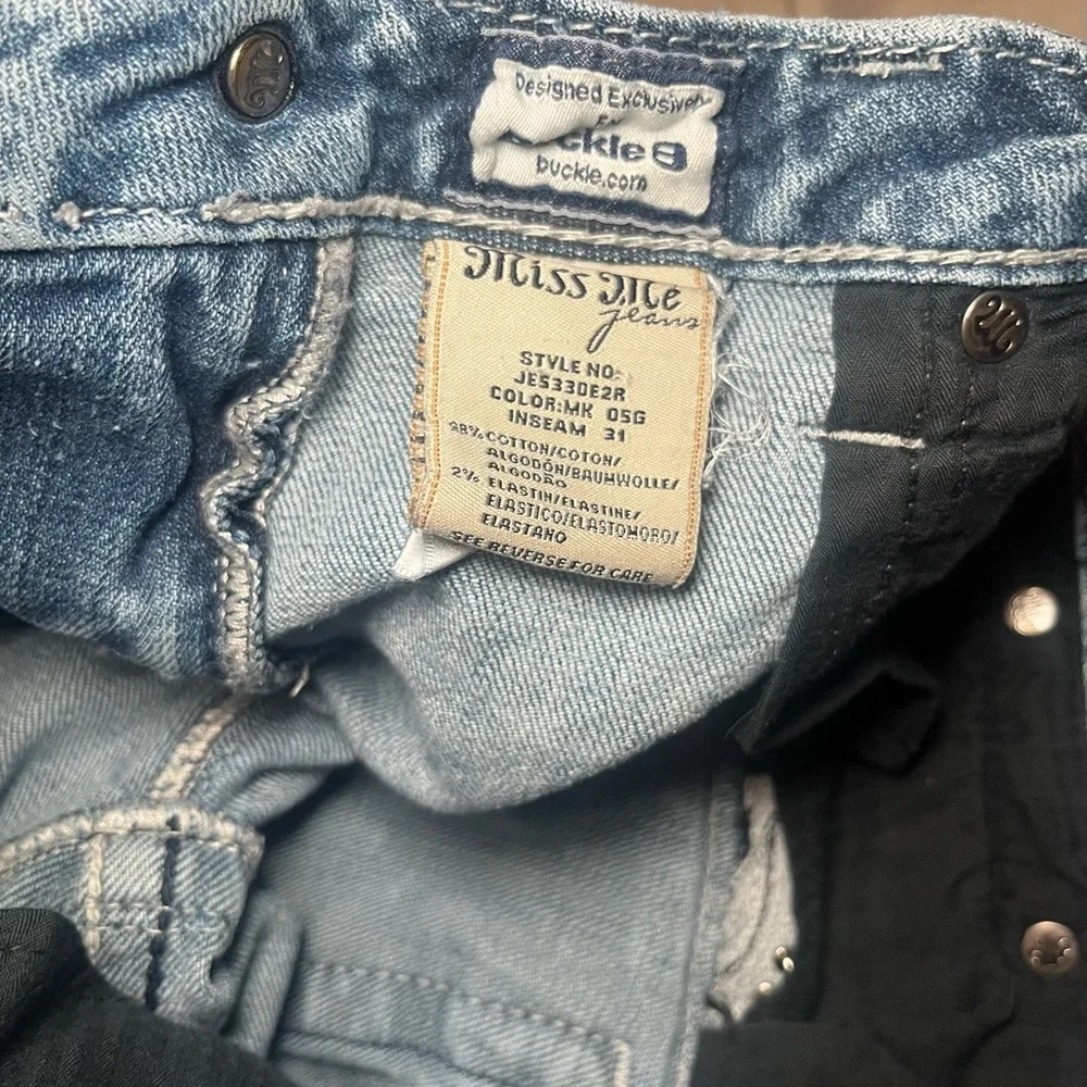 Womens Miss Me JE5330E2R Easy Boot Jeans! Size 29 - Picture 9 of 11